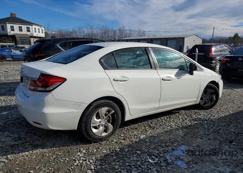 2014 Honda Civic Lx from USA, damaged, VIN 19XFB2F51EE208843